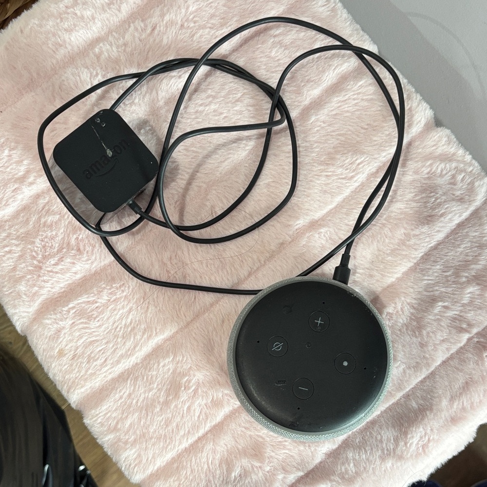 Amazon Echo Dot 3rd gen. with Black and Gray Design